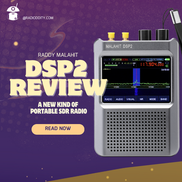 Raddy Malahit DSP2: A New Kind of Portable SDR | blog cover