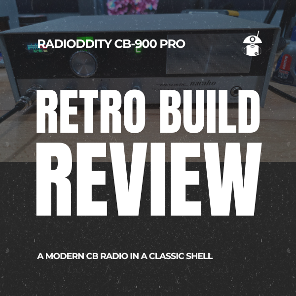 Radioddity CB-900 Pro Retro Build CB radio - classic shell with modern internals