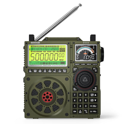 Raddy RF919 Shortwave Radio | Full Band Receiver with SSB | 20W Bluetooth 5.1 | APP Remote Control | Antenna Tuner | 5000mAh Battery | Dual Screens - Radioddity