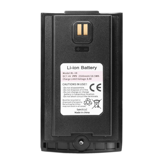 Radioddity RL-19 | 2500mAh Original Battery for Radioddity GC-5 | Type-C Charging | 7.4V