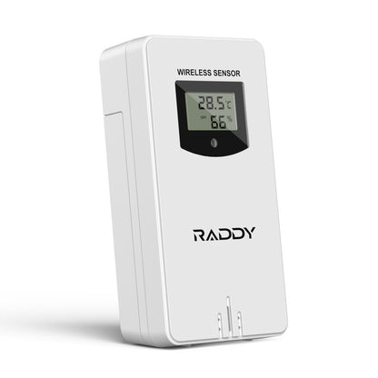 Raddy R3 Remote Sensor | for DT6, WM6, WF-55C PRO Weather Station - Radioddity