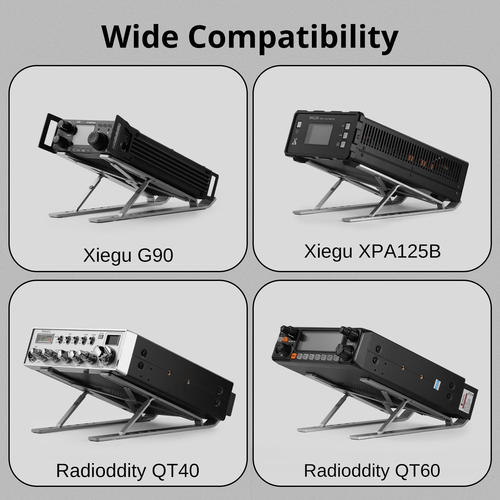 Radioddity G90-H3 Stand | Wide Compatibility