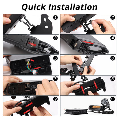 Radioddity DB50K Front Panel Mounting Kit | For DB50 - Radioddity