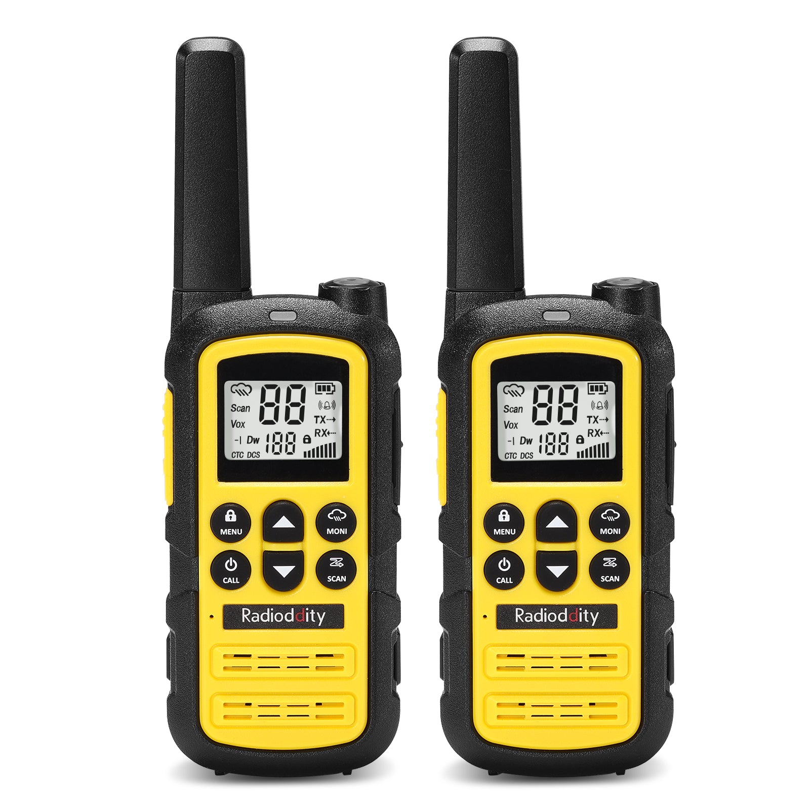 Radioddity PR-T6 PMR Radio [Yellow  version]