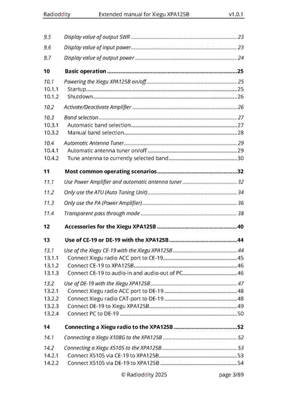 [eBook] Radioddity Extended Manual for Xiegu XPA125B