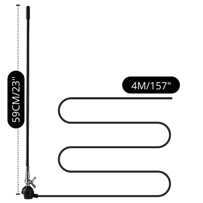 Radioddity CB-514 CB Antenna | Size