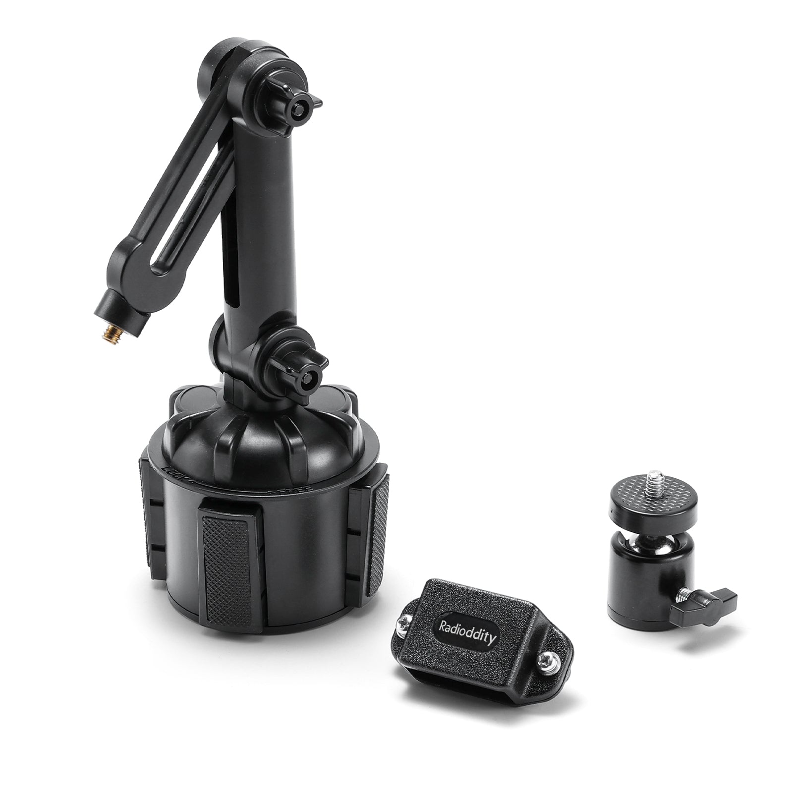 Radioddity RH1 Cup Holder Radio Mount | Package  content