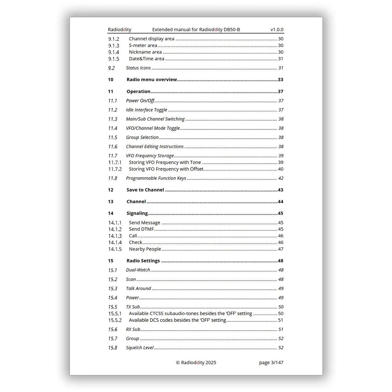 [eBook] Radioddity Extended Manual for Radioddity DB50-B - Radioddity