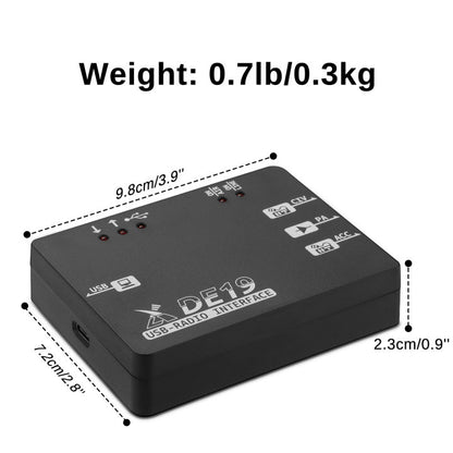 Xiegu DE-19 Data Interface Expansion Adapter | for PC Data Communication | G106 G90 X5105 XPA125B - Radioddity