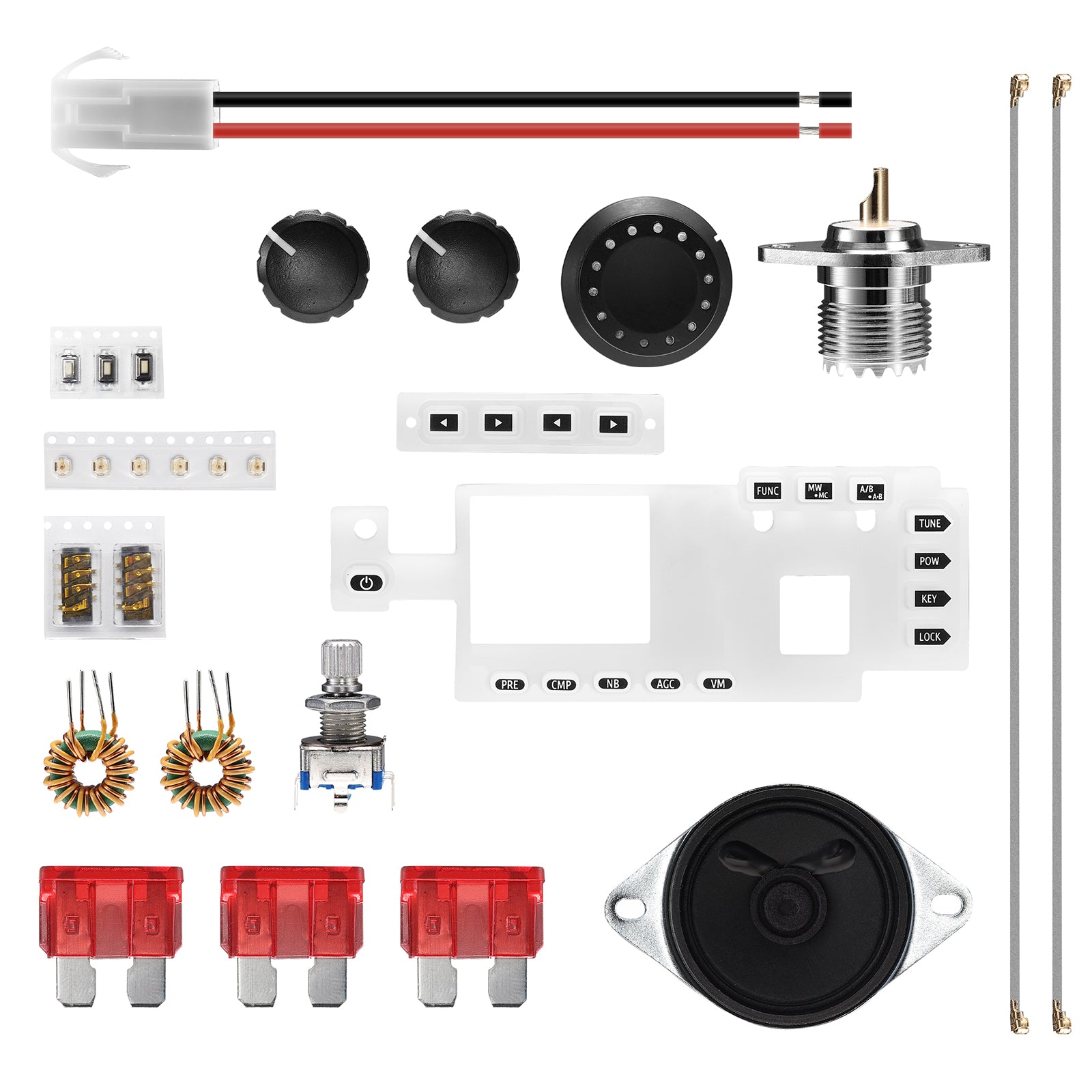 Xiegu G90 Spare Parts Kit | Backup Accessories Set