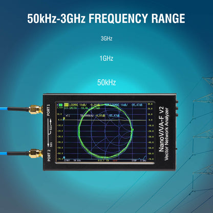NanoVNA-F V2 Antenna Analyzer frequency range