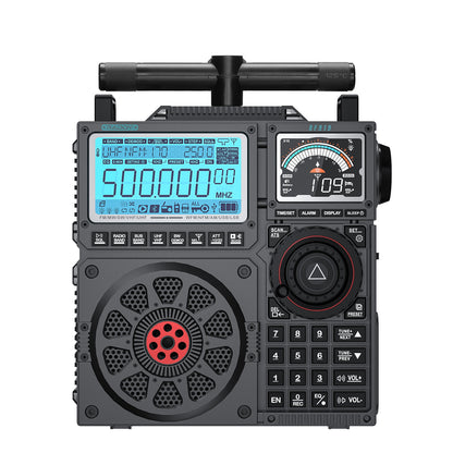 Raddy RF919 Shortwave Radio | Full Band Receiver with SSB | 20W Bluetooth 5.1 | APP Remote Control | Antenna Tuner | 5000mAh Battery | Dual Screens