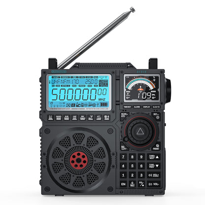 Raddy RF919 Shortwave Radio | Full Band Receiver with SSB | 20W Bluetooth 5.1 | APP Remote Control | Antenna Tuner | 5000mAh Battery | Dual Screens - Radioddity