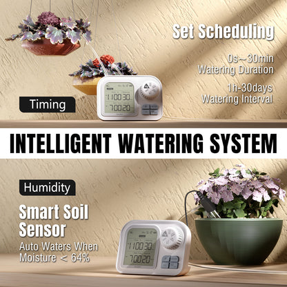 WS-7 IPX7 Solar Drip Irrigation Kit intelligent watering system 