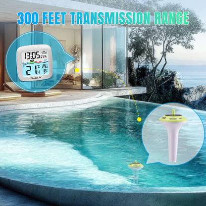 300 feet transmission range