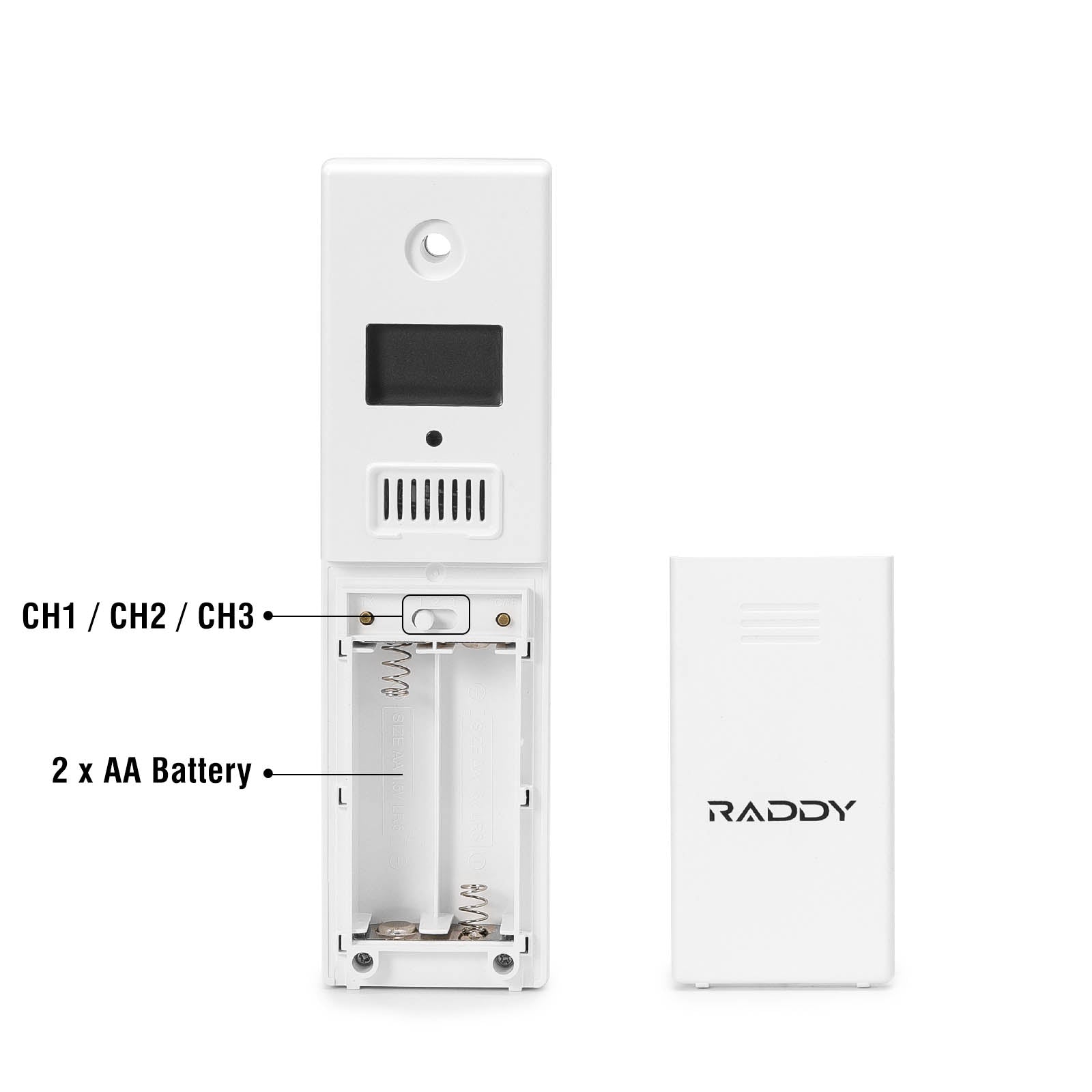 Raddy R6 Wireless Remote Sensor  details