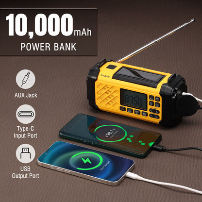 Raddy SH-906 Emergency Radio with 1000 mAh power bank