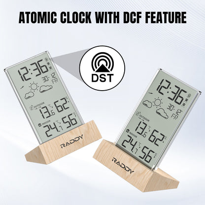 V5 Wireless Weather Station atomic clock with DCF feature