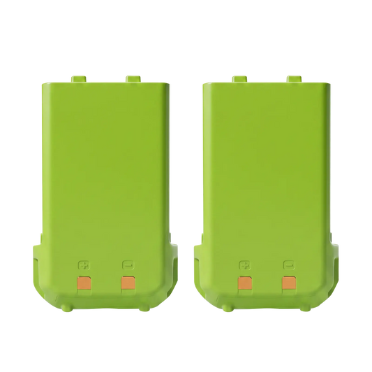 Radioddity BLHD2 Battery 2-Pack | 2500mAh Cold-Resistant | USB-C Rechargeable | For Radioddity HD-2 | Emergency Power Supply | Winter Camping & Off-Grid