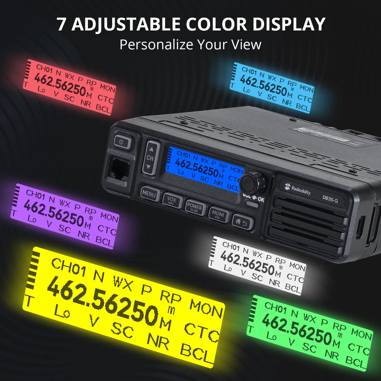 Radioddity DB35-G GMRS Mobile Radio