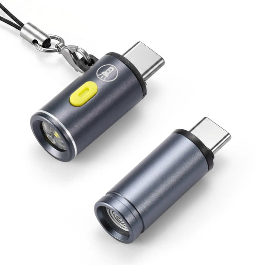 Radioddity Light & Ignition Kit | Plug-and-Play USB-C | Micro LED Light | Puff-to-Start Flameless Igniter | Battery-Free | For HD-2 Radio, Phones & USB-C Devices