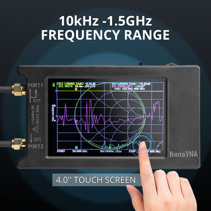 NanoVNA-H4 Vector Network Analyzer frequency range