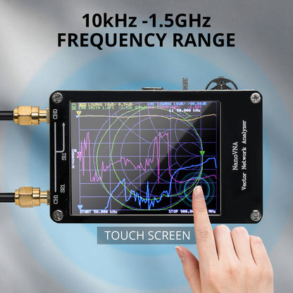 NanoVNA-H Vector Network Analyzer frequency range