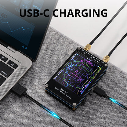 NanoVNA-H Vector Network Analyzer USB-C charging