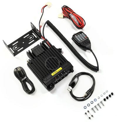 Radioddity VB70 VHF Mobile Radio | 70W High Power | 144-148MHz & Airband | 510 CH | Noise Cancelling | Remote Kill/Wake | For Trucks & Off-road
