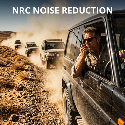 Radioddity X1 Pro GMRS Radio | 7W Long Range | IP67 Waterproof | Repeater Capable | 3000mAh Battery | Record Replay | For Off-Road Overlanding