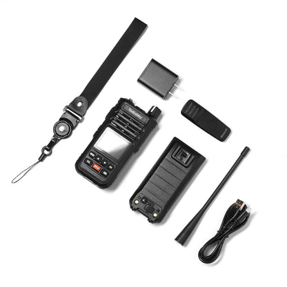 Radioddity X1 Pro GMRS Radio | 7W Long Range | IP67 Waterproof | Repeater Capable | 3000mAh Battery | Record Replay | For Off-Road Overlanding