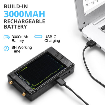 TinySA Ultra Spectrum Analyzer build-in battery