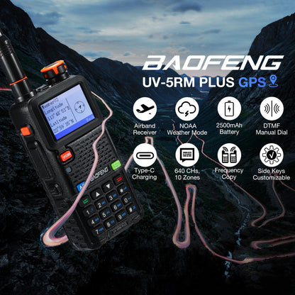 UV-5RM Plus GPS total functions banner