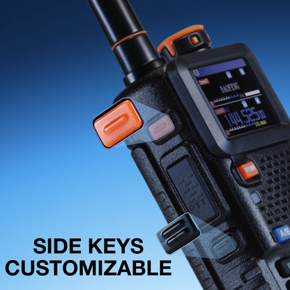 UV-5RM Plus GPS side keys customizable 