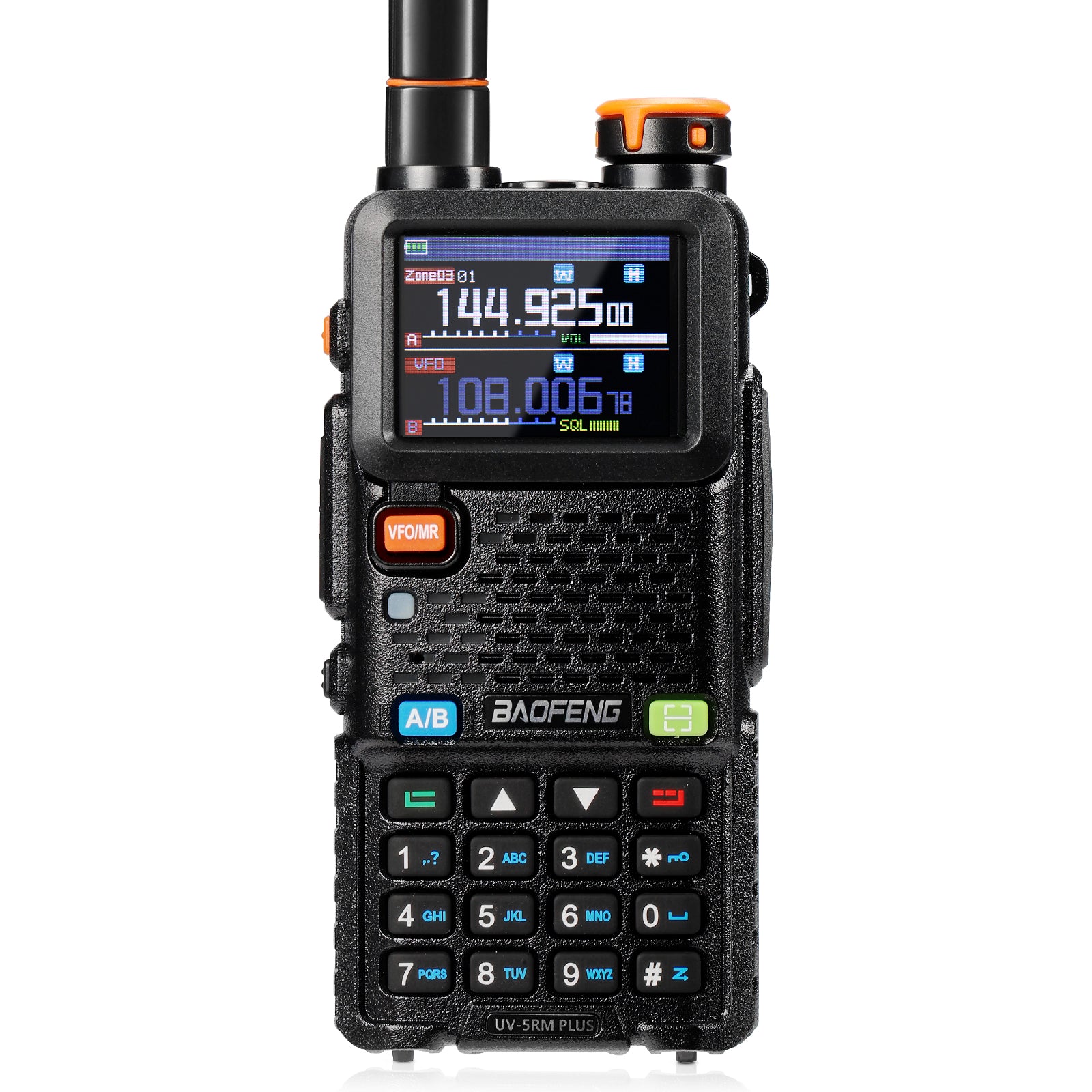 UV-5RM Plus GPS EU version package content