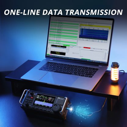 Xiegu X6200 HF Transceiver | 8W | Full Mode Full Band | RF Direct Sampling | Replaceable Battery | Built-in ATU | SDR Structure | WFM AIR RX - Radioddity