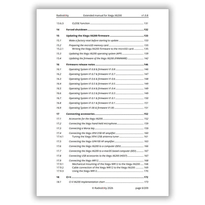 [eBook] Radioddity Extended Manual for Xiegu X6200