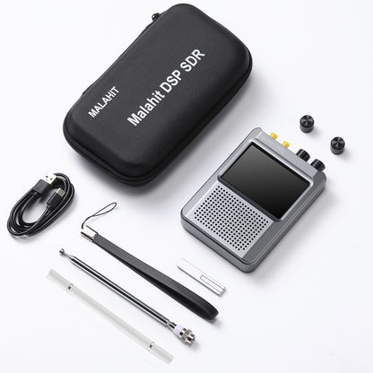 Raddy Malahit DSP2 SDR Radio | V2.4 Firmware | IPS Color Touch Screen | AM/SSB/DSB/CW/NFM/WFM/RTTY/FT8 |  5000mAh | CW Decoder