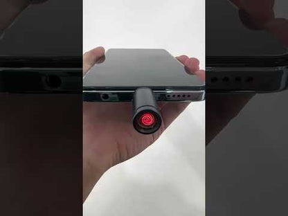 Radioddity Light & Ignition Kit | Plug-and-Play USB-C | Micro LED Light | Puff-to-Start Flameless Igniter | Battery-Free | For HD-2 Radio, Phones & USB-C Devices