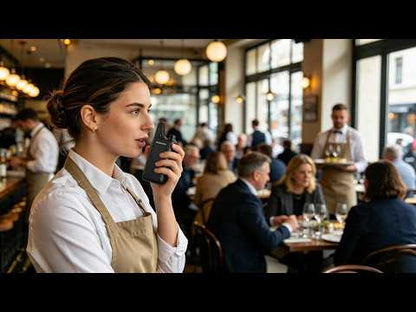 Baofeng T22 FRS/PMR Radio | USB-C Charging | 1500mAh Battery | Portable Walkie Talkie for Hotel/Restaurant/Construction