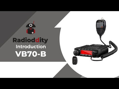 Radioddity VB70-B VHF Mobile Radio Video