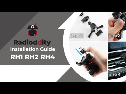 Radioddity RH1 RH2 RH4 Installation Guide