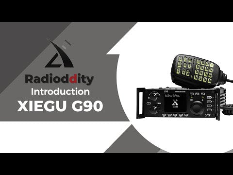 Xiegu G90 HF Radio | SDR | QRP | Auto Antenna Tuner | 20W | Remote Head