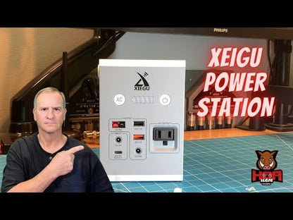 Xiegu DH100 Portable Power Station | 100W 88.8Wh | Wireless Charging | Anderson DC AC USB-C | Flashlight