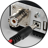 Radioddity QR20 Charged with External Power