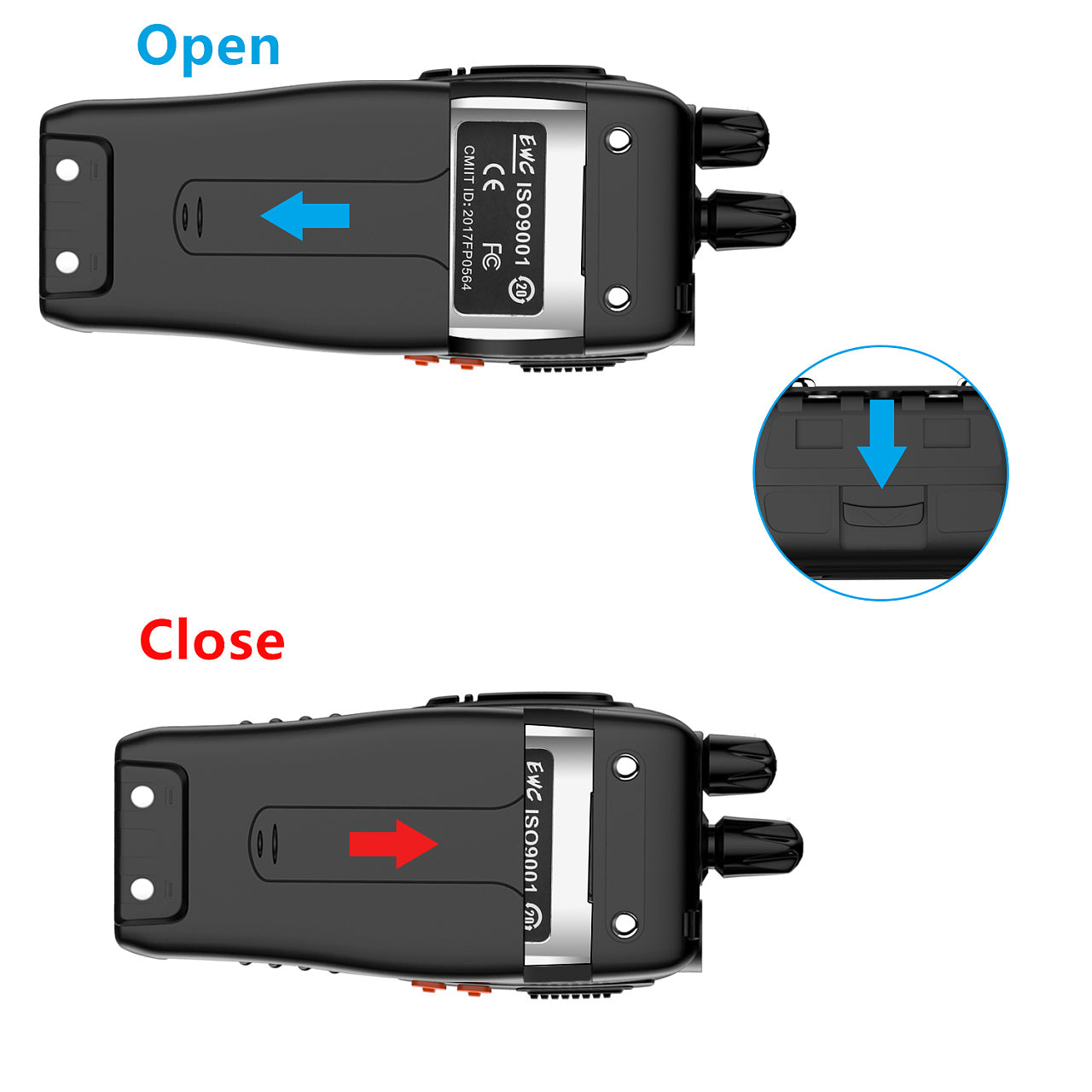 2x Baofeng BF-888S Hand-Funkgerät Walkie Talkie - Radioddity