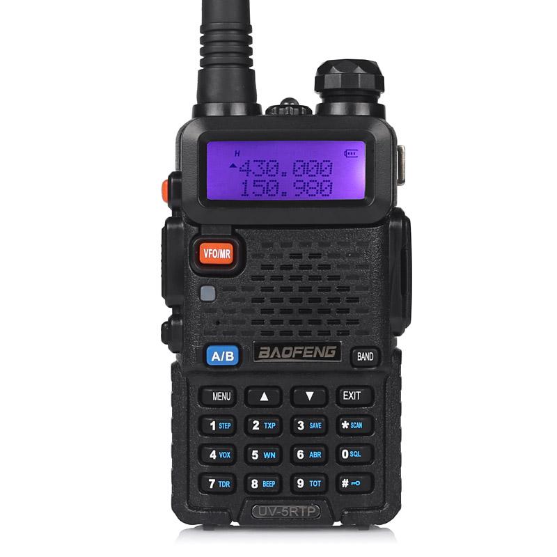 Baofeng UV-5RTP [10 Pack + Cable] | Dual Band | 8W/4W/1W | Tri-power Two Way Radio - Radioddity