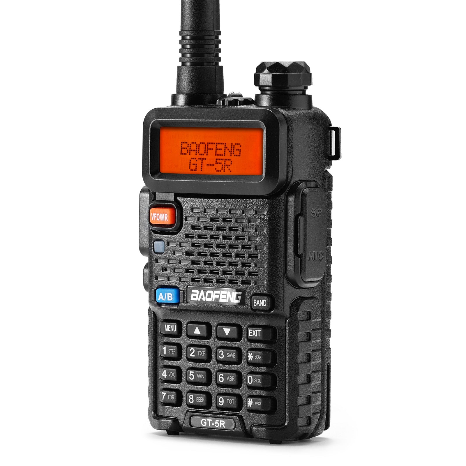 Baofeng GT-5R [6 Packs] |  with Six-way Charger & Cable [100% Legal Version of UV-5R] - Radioddity