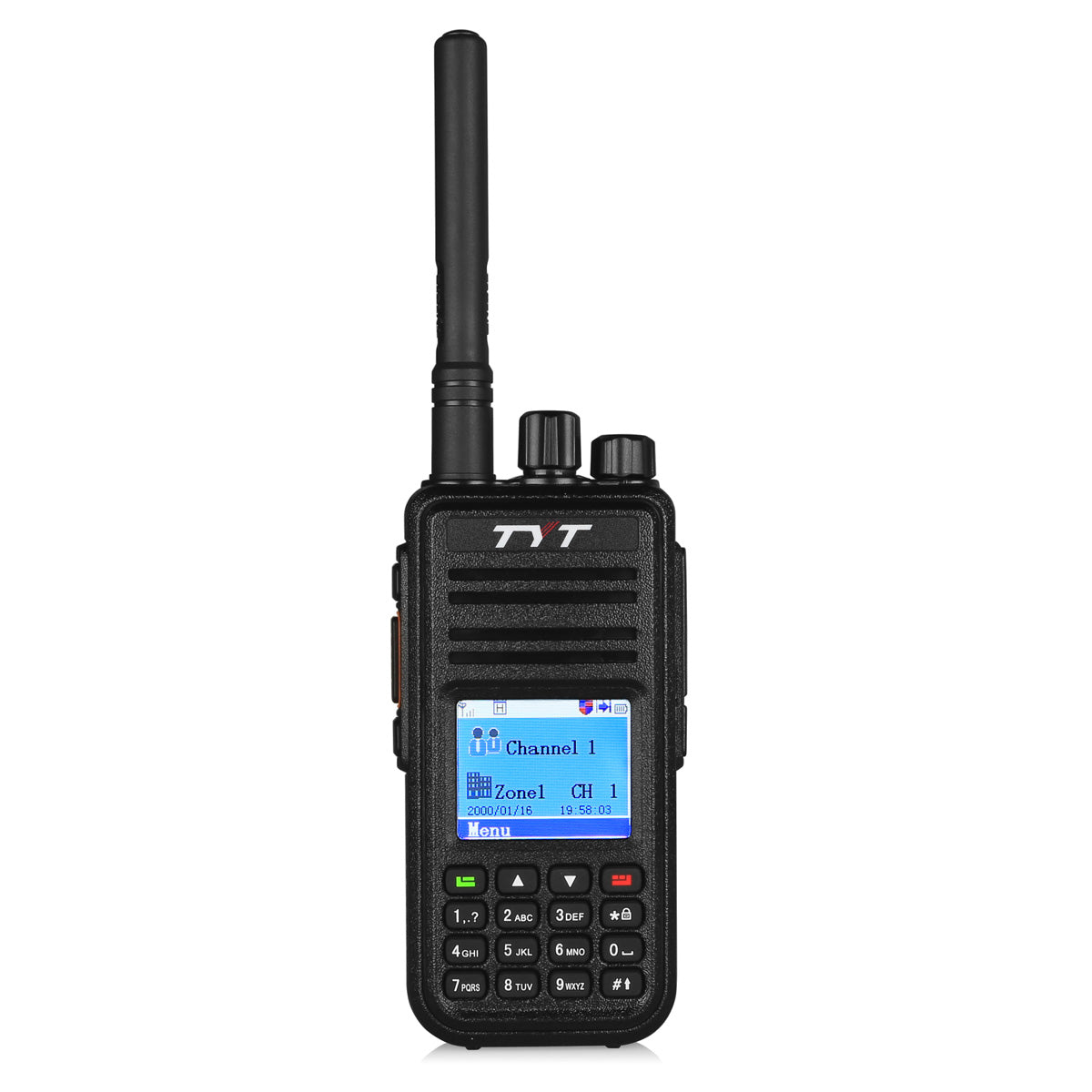 TYT MD-380 UHF DMR Digital Radio +  Remote Speaker - Radioddity