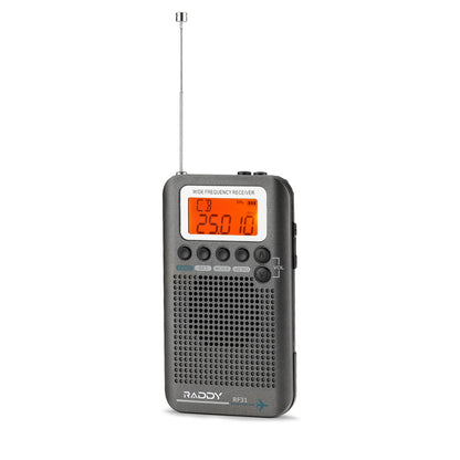Raddy RF31 Shortwave Radio | Full Band Receiver | FM AM CB SW VHF Air Band | External Antenna [DISCONTINUED] - Radioddity